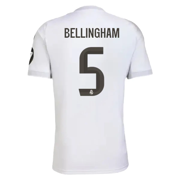 Real Madrid Jude Bellingham 5 Virallinen Kotipelipaita Lapset 2025/26