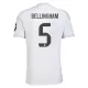 Real Madrid Jude Bellingham 5 Virallinen Kotipelipaita Lapset 2025/26