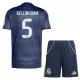 Real Madrid Jude Bellingham 5 Virallinen Vieraspelipaita Lapset 2025/26 Real Madrid Jude Bellingham 5 Virallinen Vieraspelipaita Lapset 2025/26