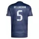 Real Madrid Jude Bellingham 5 Virallinen Vieraspelipaita Miehet 2025/26 Real Madrid Jude Bellingham 5 Virallinen Vieraspelipaita Miehet 2025/26