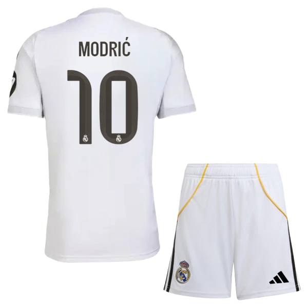 Real Madrid Luka Modric 10 Virallinen Kotipelipaita Lapset 2025/26 Real Madrid Luka Modric 10 Virallinen Kotipelipaita Lapset 2025/26