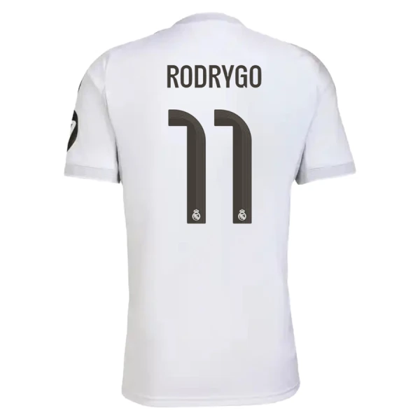 Real Madrid Rodrygo Goes 11 Virallinen Kotipelipaita Miehet 2025/26 Real Madrid Rodrygo Goes 11 Virallinen Kotipelipaita Miehet 2025/26