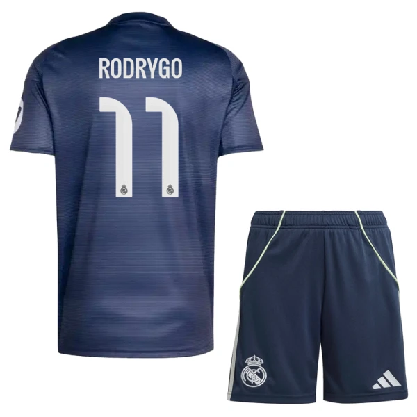 Real Madrid Rodrygo Goes 11 Virallinen Vieraspelipaita Lapset 2025/26 Real Madrid Rodrygo Goes 11 Virallinen Vieraspelipaita Lapset 2025/26