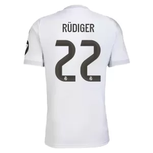 Real Madrid Rudiger 22 Virallinen Kotipelipaita Miehet 2025/26