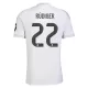 Real Madrid Rudiger 22 Virallinen Kotipelipaita Miehet 2025/26 Real Madrid Rudiger 22 Virallinen Kotipelipaita Miehet 2025/26