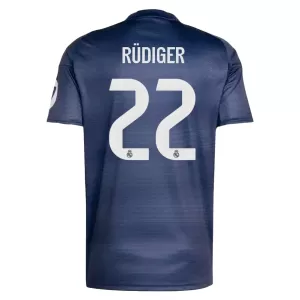 Real Madrid Rudiger 22 Virallinen Vieraspelipaita Miehet 2025/26
