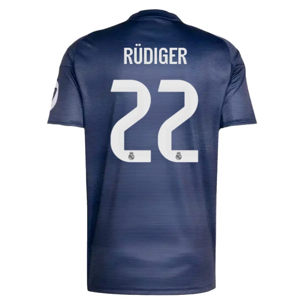 Real Madrid Rudiger 22 Virallinen Vieraspelipaita Miehet 2025/26 Real Madrid Rudiger 22 Virallinen Vieraspelipaita Miehet 2025/26