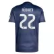 Real Madrid Rudiger 22 Virallinen Vieraspelipaita Miehet 2025/26 Real Madrid Rudiger 22 Virallinen Vieraspelipaita Miehet 2025/26