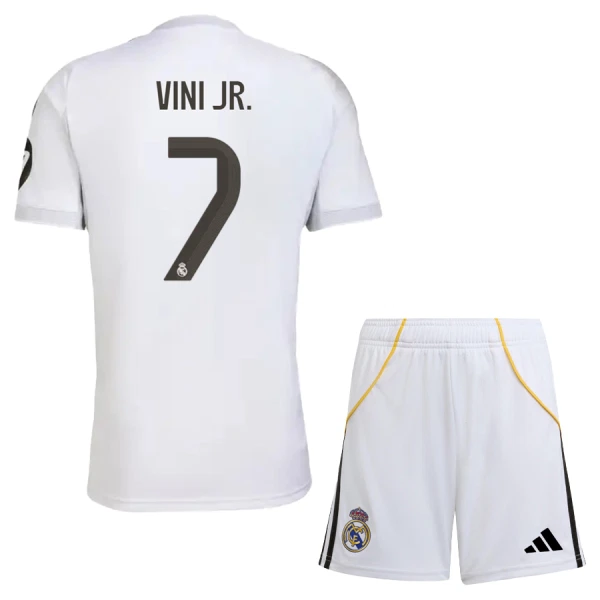 Real Madrid Vinicius Junior 7 Virallinen Kotipelipaita Lapset 2025/26 Real Madrid Vinicius Junior 7 Virallinen Kotipelipaita Lapset 2025/26