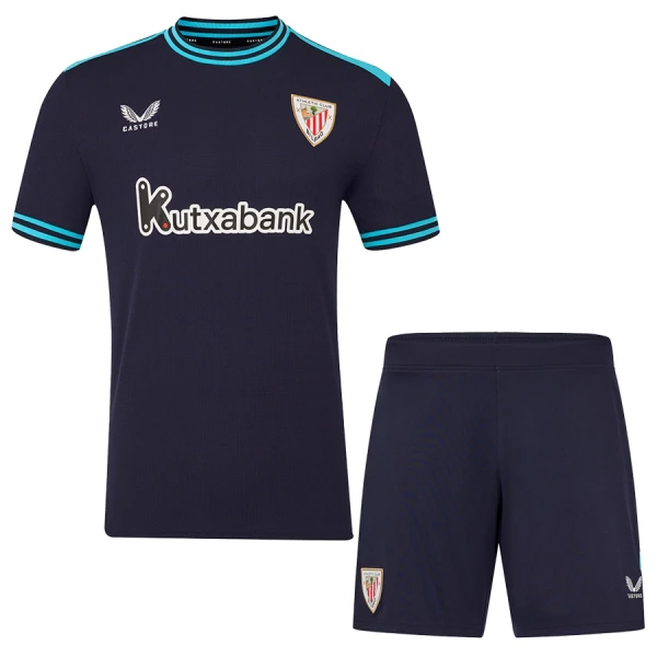 Athletic Bilbao Virallinen Vieraspelipaita Lapset 2025/26 Athletic Bilbao Virallinen Vieraspelipaita Lapset 2025/26