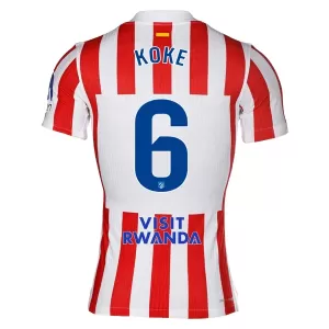 Atlético Madrid Koke 6 Virallinen Kotipelipaita Miehet 2025/26