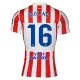 Atlético Madrid Molina 16 Virallinen Kotipelipaita Miehet 2025/26 Atlético Madrid Molina 16 Virallinen Kotipelipaita Miehet 2025/26