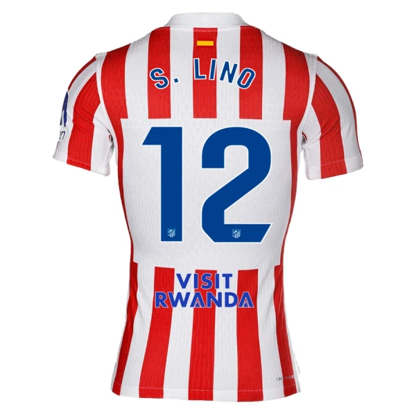 Atlético Madrid S. Lino 12 Virallinen Kotipelipaita Miehet 2025/26
