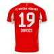 FC Bayern München Alphonso Davies 19 Virallinen Kotipelipaita Miehet 2025/26 FC Bayern München Alphonso Davies 19 Virallinen Kotipelipaita Miehet 2025/26