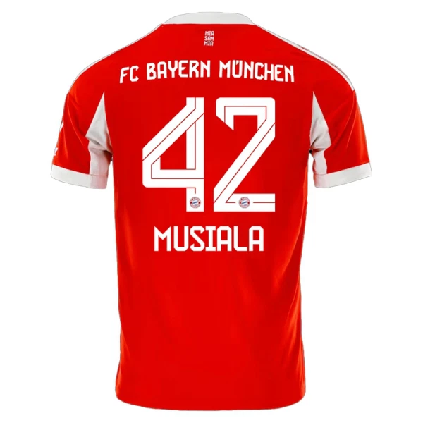 FC Bayern München Jamal Musiala 42 Virallinen Kotipelipaita Lapset 2025/26