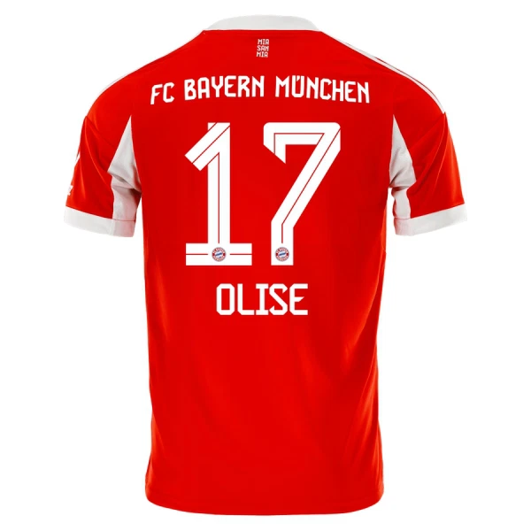 FC Bayern München Olise 17 Virallinen Kotipelipaita Miehet 2025/26 FC Bayern München Olise 17 Virallinen Kotipelipaita Miehet 2025/26