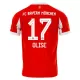 FC Bayern München Olise 17 Virallinen Kotipelipaita Miehet 2025/26 FC Bayern München Olise 17 Virallinen Kotipelipaita Miehet 2025/26