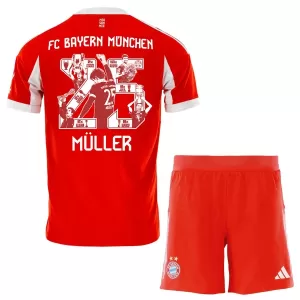 FC Bayern München Thomas Müller 25 Virallinen Kotipelipaita Lapset 2025/26 Erityistä