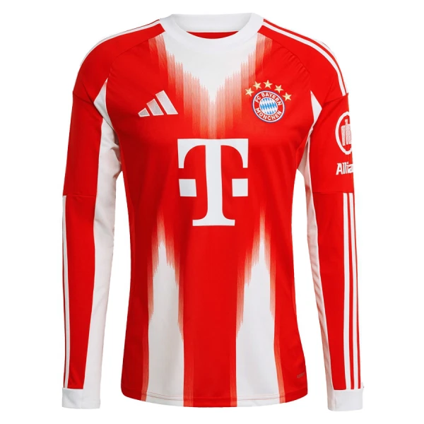 FC Bayern München Virallinen Kotipelipaita Miehet 2025/26 Pitkähihainen FC Bayern München Virallinen Kotipelipaita Miehet 2025/26 Pitkähihainen