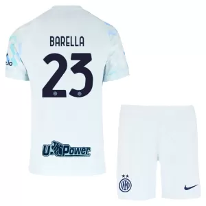 Inter Milan Barella 23 Virallinen Vieraspelipaita Lapset 2025/26
