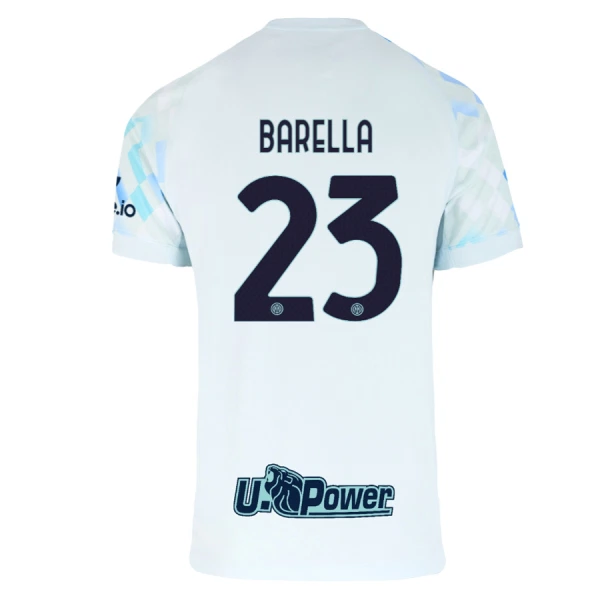 Inter Milan Barella 23 Virallinen Vieraspelipaita Miehet 2025/26 Inter Milan Barella 23 Virallinen Vieraspelipaita Miehet 2025/26