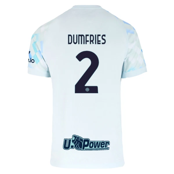 Inter Milan Dumfries 2 Virallinen Vieraspelipaita Miehet 2025/26 Inter Milan Dumfries 2 Virallinen Vieraspelipaita Miehet 2025/26