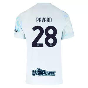 Inter Milan Pavard 28 Virallinen Vieraspelipaita Miehet 2025/26
