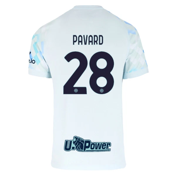 Inter Milan Pavard 28 Virallinen Vieraspelipaita Miehet 2025/26 Inter Milan Pavard 28 Virallinen Vieraspelipaita Miehet 2025/26