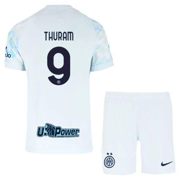 Inter Milan Thuram 9 Virallinen Vieraspelipaita Lapset 2025/26 Inter Milan Thuram 9 Virallinen Vieraspelipaita Lapset 2025/26