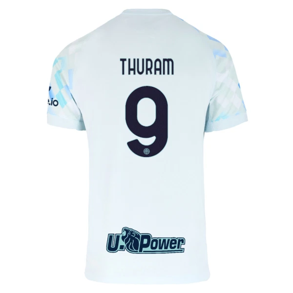 Inter Milan Thuram 9 Virallinen Vieraspelipaita Miehet 2025/26 Inter Milan Thuram 9 Virallinen Vieraspelipaita Miehet 2025/26