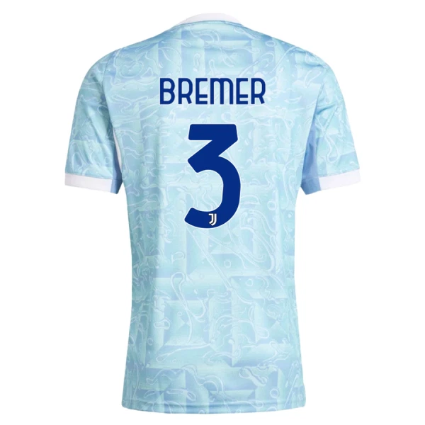 Juventus Bremer 3 Virallinen Vieraspelipaita Miehet 2025/26 Juventus Bremer 3 Virallinen Vieraspelipaita Miehet 2025/26