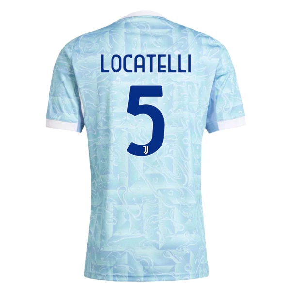Juventus Locatelli 5 Virallinen Vieraspelipaita Lapset 2025/26