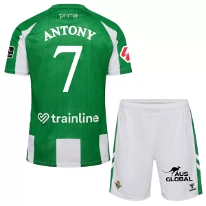 Real Betis Antony Santos 7 Virallinen Kotipelipaita Lapset 2025/26
