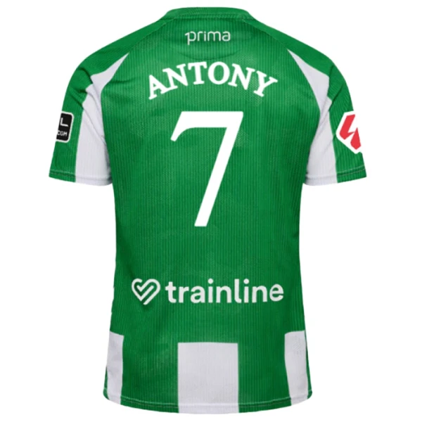 Real Betis Antony Santos 7 Virallinen Kotipelipaita Miehet 2025/26 Real Betis Antony Santos 7 Virallinen Kotipelipaita Miehet 2025/26