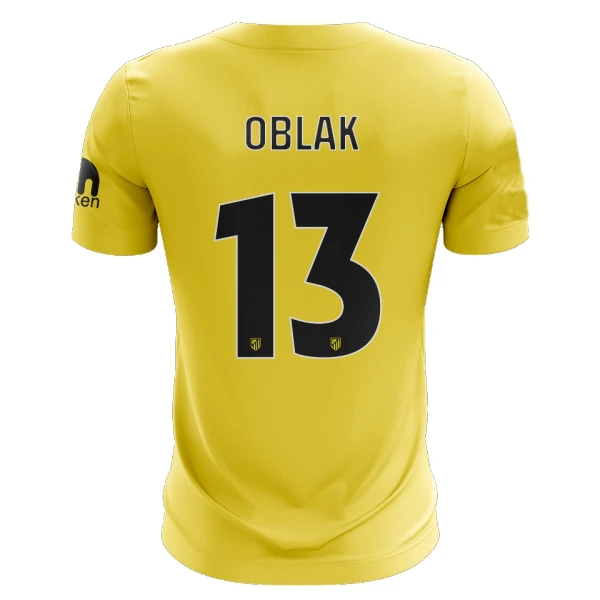 Atlético Madrid Jan Oblak 13 Maalivahdin Virallinen Paita Miehet 2025/26