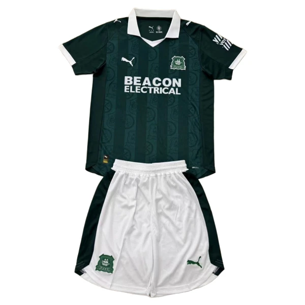 Plymouth Argyleh Virallinen Kotipelipaita Lapset 2025/26