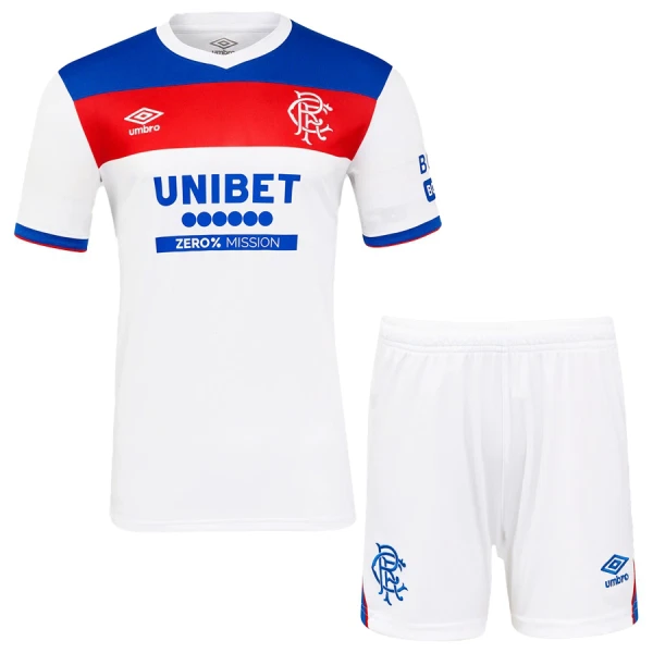 Rangers Virallinen Vieraspelipaita Lapset 2025/26