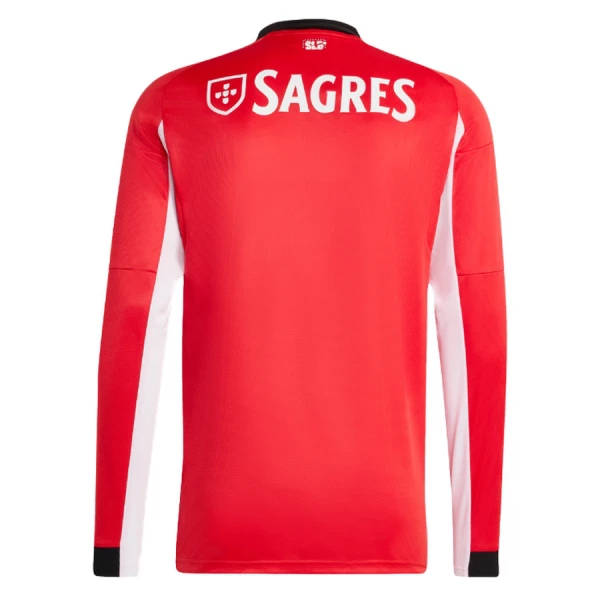 SL Benfica Virallinen Kotipelipaita Miehet 2025/26 Pitkähihainen