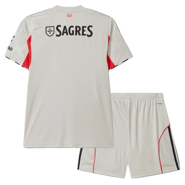 SL Benfica Virallinen Vieraspelipaita Lapset 2025/26