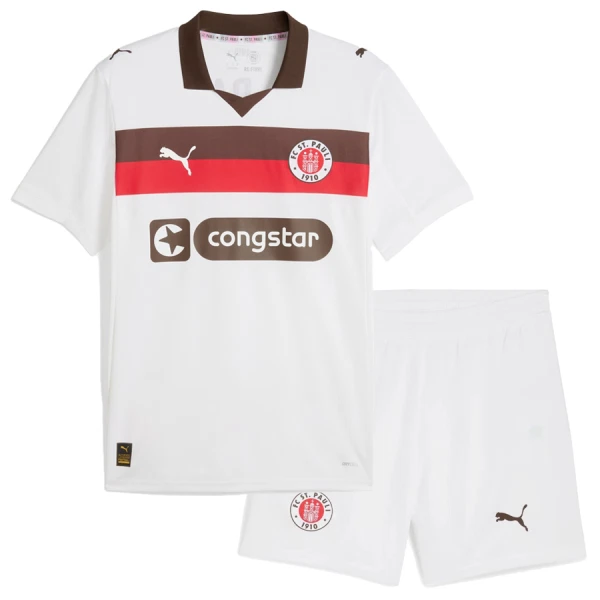 St Pauli Virallinen Vieraspelipaita Lapset 2025/26