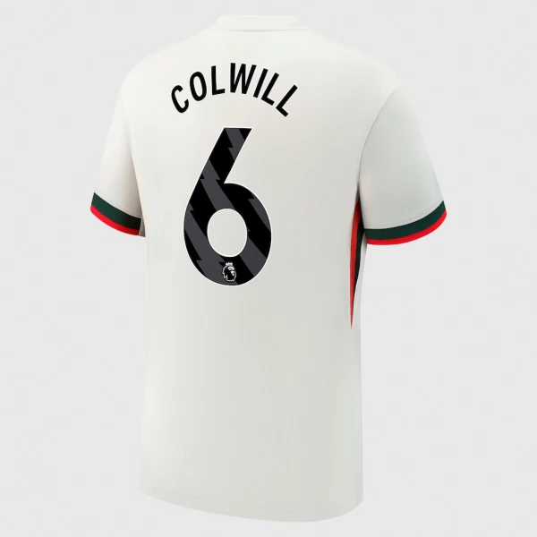 Chelsea Colwill 6 Virallinen Vieraspelipaita Miehet 2025/26