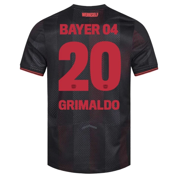 Bayer 04 Leverkusen Alejandro Grimaldo 20 Virallinen Kotipelipaita Miehet 2025/26 Bayer 04 Leverkusen Alejandro Grimaldo 20 Virallinen Kotipelipaita Miehet 2025/26