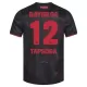 Bayer 04 Leverkusen Edmond Tapsoba 12 Virallinen Kotipelipaita Miehet 2025/26 Bayer 04 Leverkusen Edmond Tapsoba 12 Virallinen Kotipelipaita Miehet 2025/26