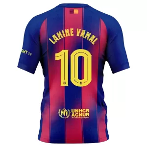 FC Barcelona Lamine Yamal 10 Virallinen Kotipelipaita Miehet 2025/26