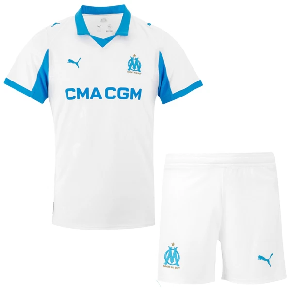 Olympique Marseille Virallinen Kotipelipaita Lapset 2025/26 Olympique Marseille Virallinen Kotipelipaita Lapset 2025/26