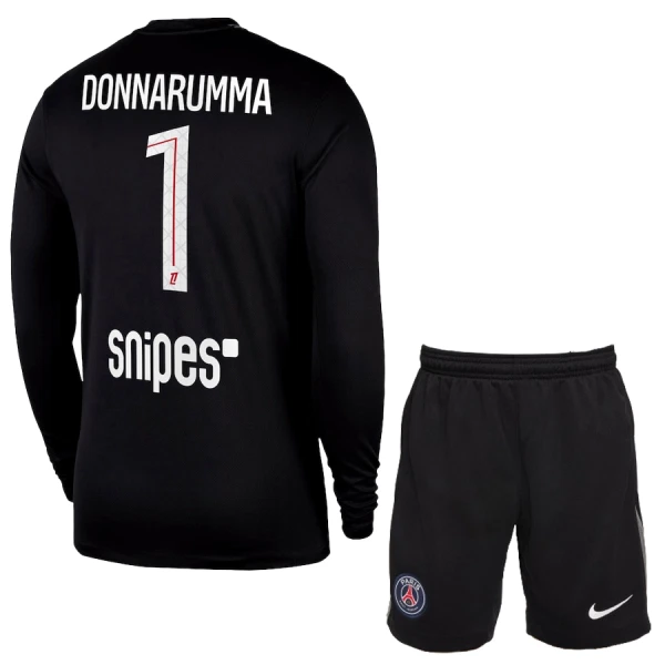 Paris Saint-Germain Gianluigi Donnarumma 1 Maalivahdin Virallinen Paita Lapset 2025/26 Pitkähihainen
