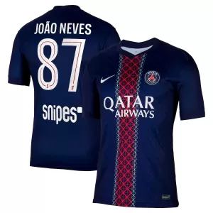 Paris Saint-Germain Joao Neves 87 Virallinen Kotipelipaita Miehet 2025/26