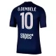 Paris Saint-Germain Ousmane Dembélé 10 Virallinen Kotipelipaita Miehet 2025/26