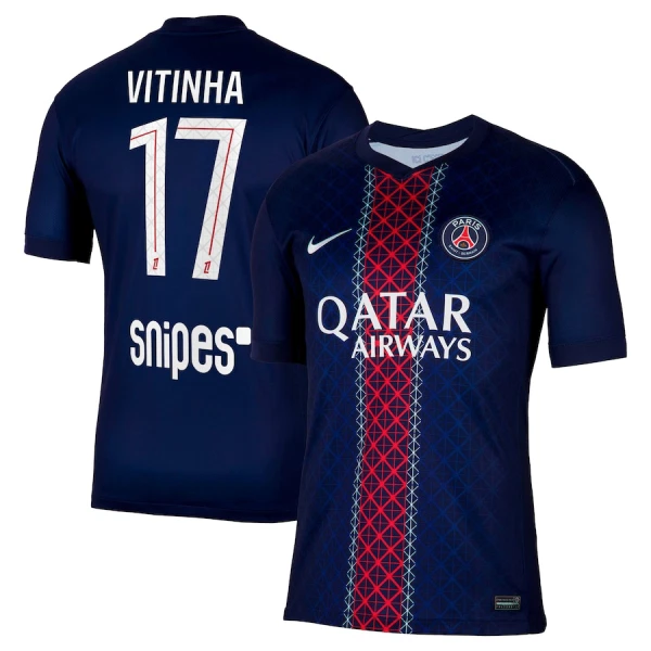 Paris Saint-Germain Vitinha 17 Virallinen Kotipelipaita Miehet 2025/26