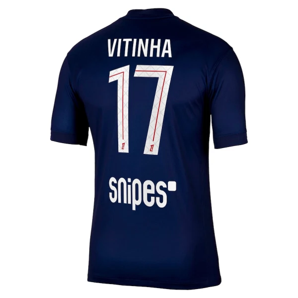 Paris Saint-Germain Vitinha 17 Virallinen Kotipelipaita Miehet 2025/26